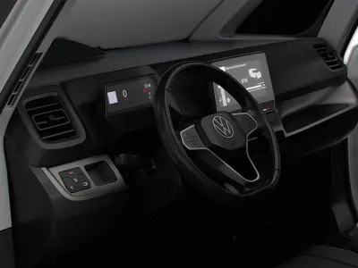 VW ID Buzz Cargo LWB GTX Valve HQInterior 2024 3D model