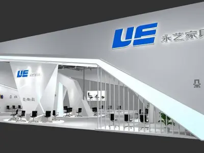 Exhibition - Area - 15X26-3DMAX2009-02 3D model