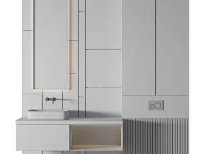 Luxury Bathroom 237 3D model
