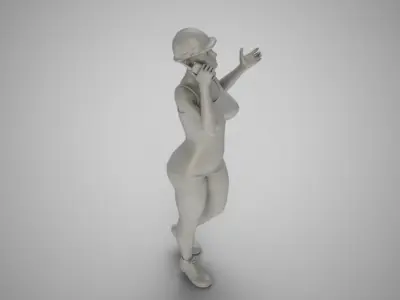 Engineer Woman 3D print model