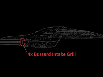 USS Voyager Kit Upgrade Parts v2 Free 3D print model
