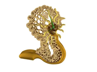 Bonsai tree of Life Clock 3D model