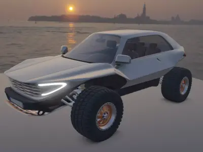 FW4 vehicle 3D model