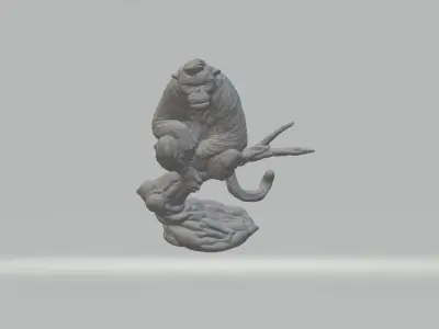 Golden Monkey 3D model
