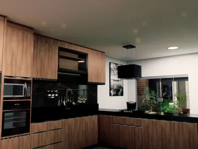 Modern House 3D model 18