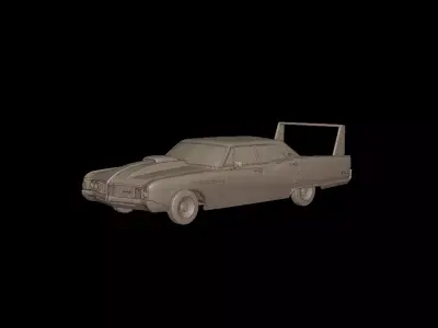 custom buick electra 225 1968 four doors 3d print model 3D print model