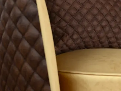 Armchair AUDREY Italy 3D model