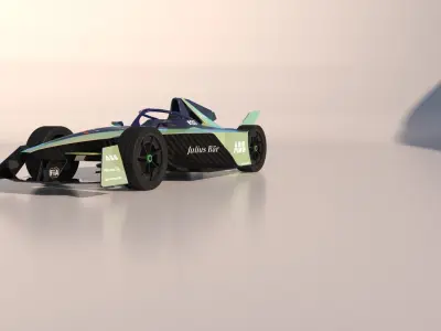 Formula E Gen 3 3D model