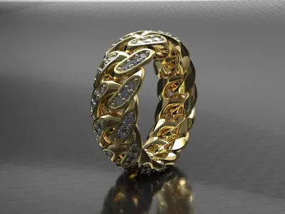 jewellery  ring  3D print model