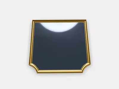 SVANSELE Mirror 2 Low-poly 3D model