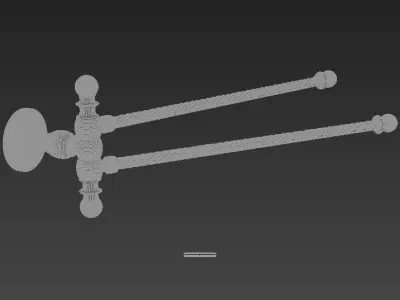 Ottoman Mansion Towel Moving Double 3D model