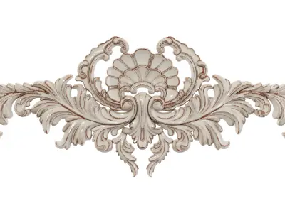 Classic carved 245 3D model