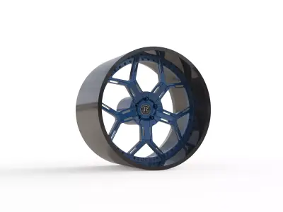 RUCCI FORGED Vegas WHEEL 3D PRINT MODEL  3D print model
