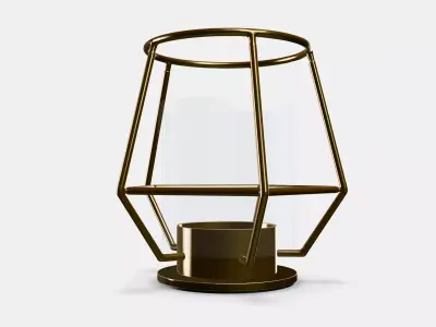 PARLBAND Tealight holder Low-poly 3D model