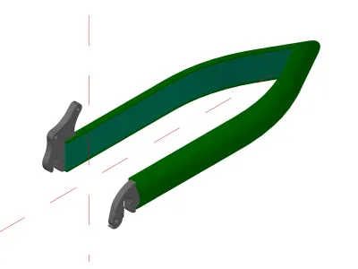 Recumbent Trike Part3 Free 3D model