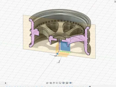 RC heart shaped wheels drift -8mm offset 3D print model