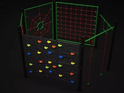 Teenagers Outdoors Toys 3D model