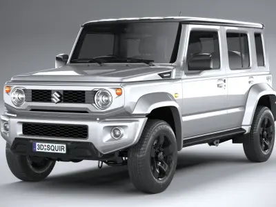 Suzuki Jimny 4style 5door 2024 3D model