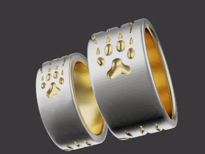 Claw Rings 52668 3D print model