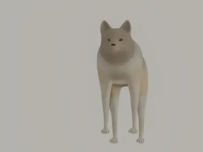 Wolf model 3D model