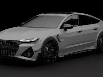 Audi RS 7-R ABT 3D model