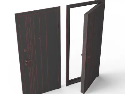 Puylo Door 3D model