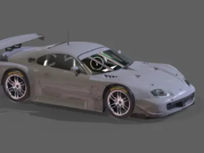 3D Supra car model 3D model