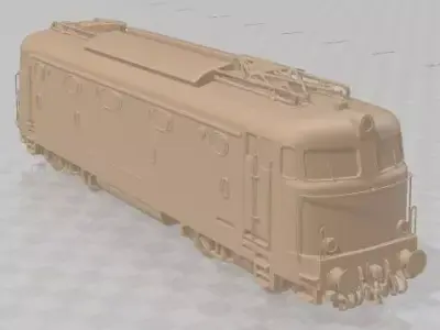 Locomotive - E 444 Printable  3D print model
