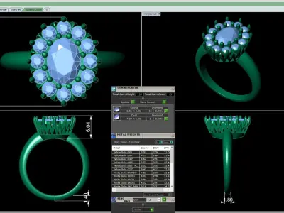 3D CAD NJ-1481-Ring 3D print model