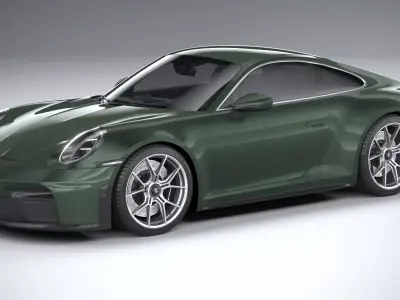 Porsche 911 GT3 Touring 2025 3D model