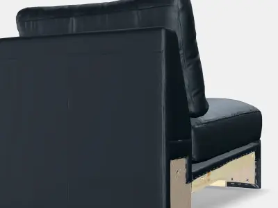 VIMLE 1-seat section 3D model