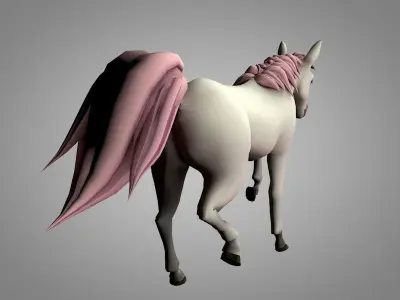 Unicorn 3D model