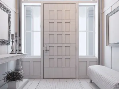 Entry Hall 3D model