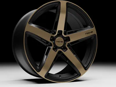 Modern Sport Rims 01 3D Model Pack
