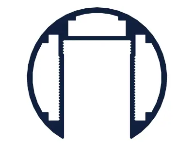 Aluminum Extruded Balustrade Handrail MOD AL-069sh Low-poly 3D model