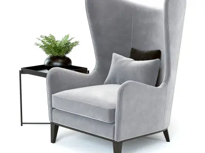 Monroe Armchair 3D model