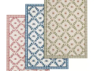 Rug Set 2369 3D model