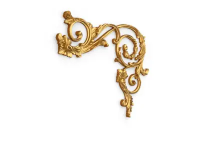 Classic decor ornament 307 3D model