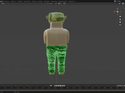 Gnome Elemental Earth 3D print model