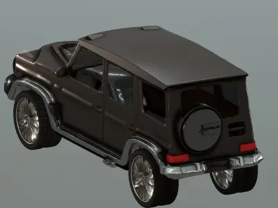 CAR - 2022 Mercedes G WAGON G63 HOFELE Limited 3D print file 3D print model