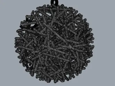 Xmas Baubles Set 3D print model