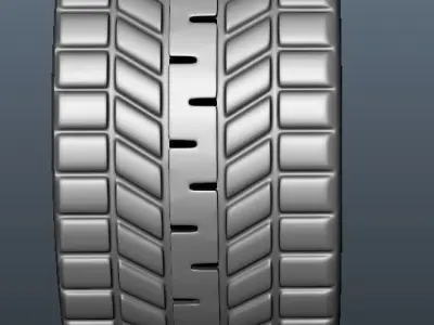 Mercedes AMG TYRE 3D model