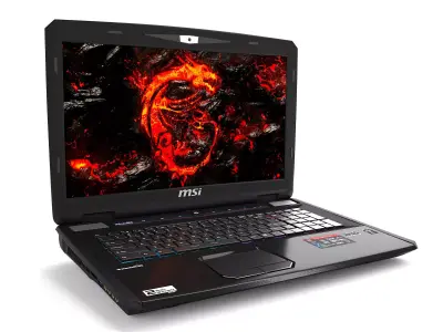 Laptop MSI GT series 3D model