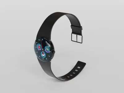 Professional Smartphone Watch - 3D Model Low-poly 3D model