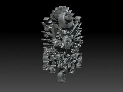 ottoman sultans signature  3D print model