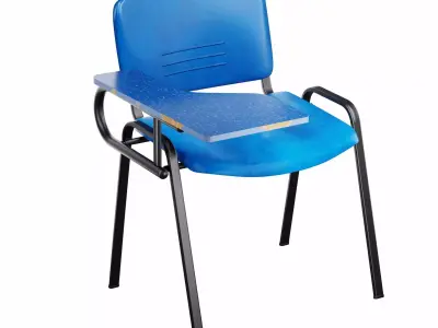 Classroom Chair 3D model