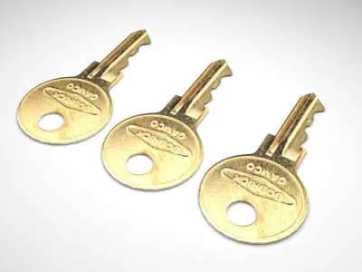 Home Keys 3D model