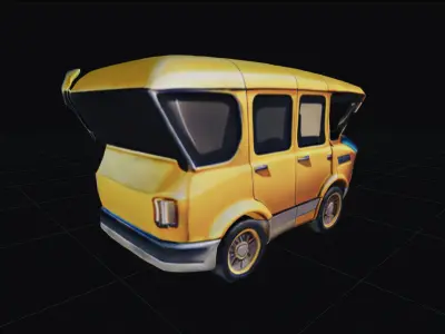 COOL CARS SolarRover no10 Collectable Model these WHEELS are HOT Low-poly 3D model