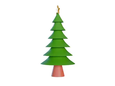 Christmas Tree 3D print model 5