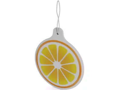 Car air fresheners Car Air Freshener - Citrus Burst Low-poly 3D model